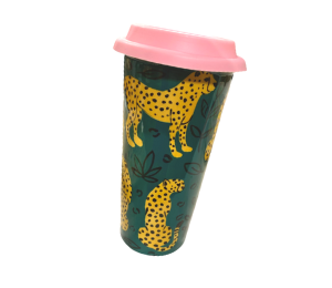 Valencia Cheetah Travel Mug