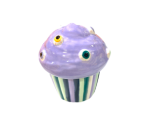 Valencia Eyeball Cupcake