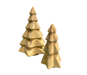 Valencia Rustic Glaze Faceted Trees