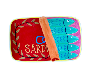 Valencia Sardines Dinner Plate
