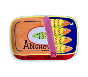 Valencia Anchovies App Plate